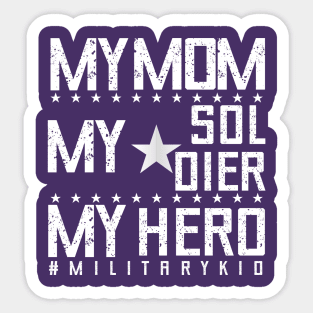 Purple Up For Military Kids - Month of the Military Child 2023 Sticker